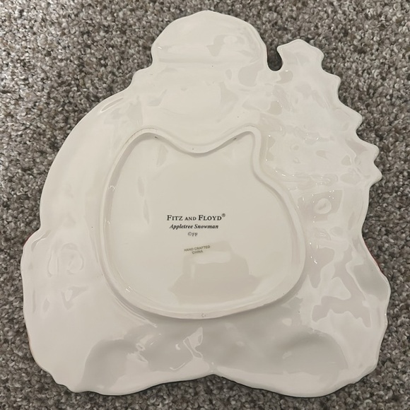 Fits & Floyd Vinrage Appletree Snowman, EUC, Orignal Packaging - Picture 2 of 6